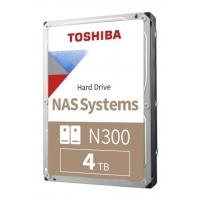 4TB TOSHIBA N300 7200RPM SATA3 NAS 256MB HDWG440UZSVA