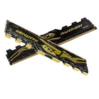 Apacer Panther Black-Gold 32GB (2x16GB) 3200Mhz CL16 DDR4 Gaming Ram (AH4U32G32C28Y7GAA-2)